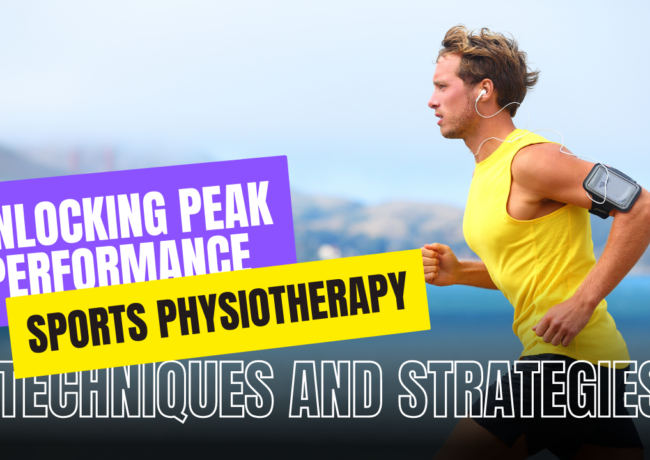 Unlocking Peak Performance: Sports Physiotherapy Techniques and Strategies